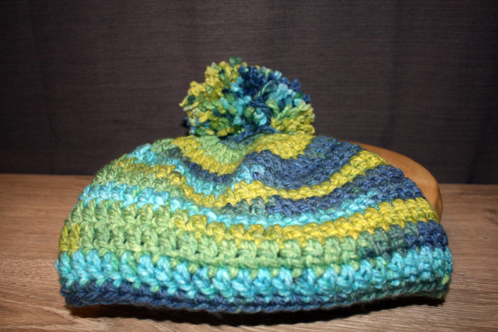simple double crochet beanie pattern